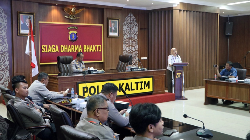 Tingkatkan Kualitas Kehumasan, Polda Kaltim Gelar Pelatihan